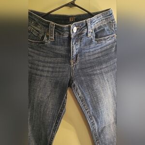 Kut from the Kloth Women's Straight Leg Jeans - Dark Blue